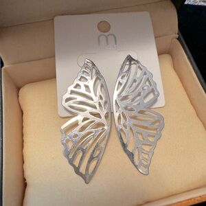NWT Unique Butterfly Earrings by Melody